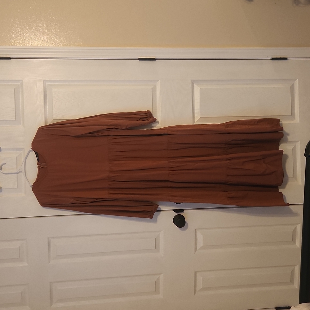 Long Sleeve Maxi Dress - Brand: LCW Modest